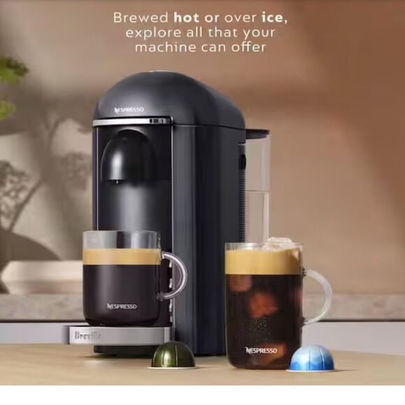 Breville Nespresso Vertuo Plus Espresso & Coffee Machine Black
New in Box - Picture 5 of 12